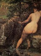 Gustave Courbet The Source oil painting reproduction